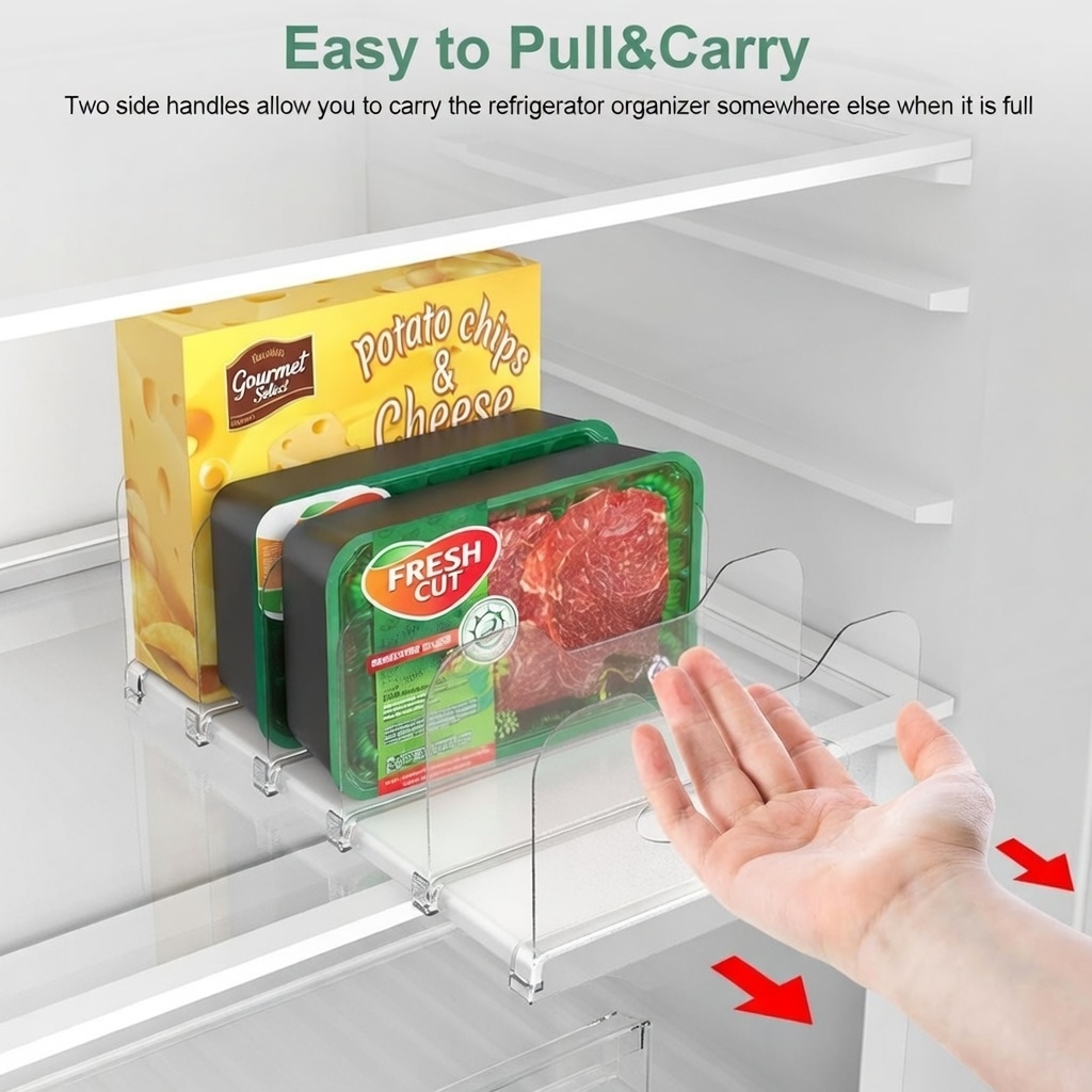  Fridge Organizer Rack