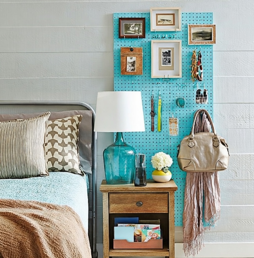 A Pegboard for Accessories