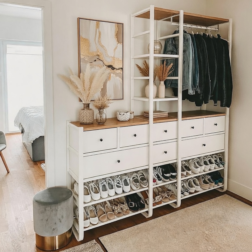 Blank Wall Space Storage