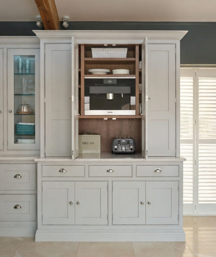 Central Appliance Cabinet