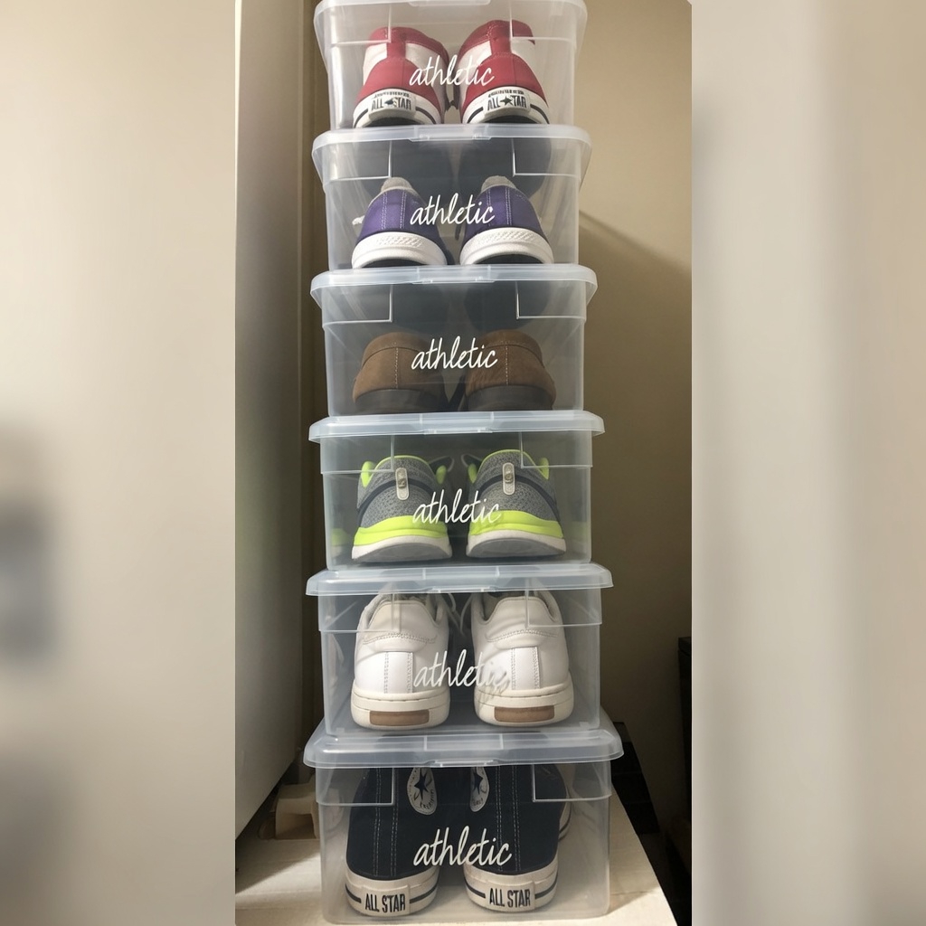 Clear Shoe Storage Boxes
