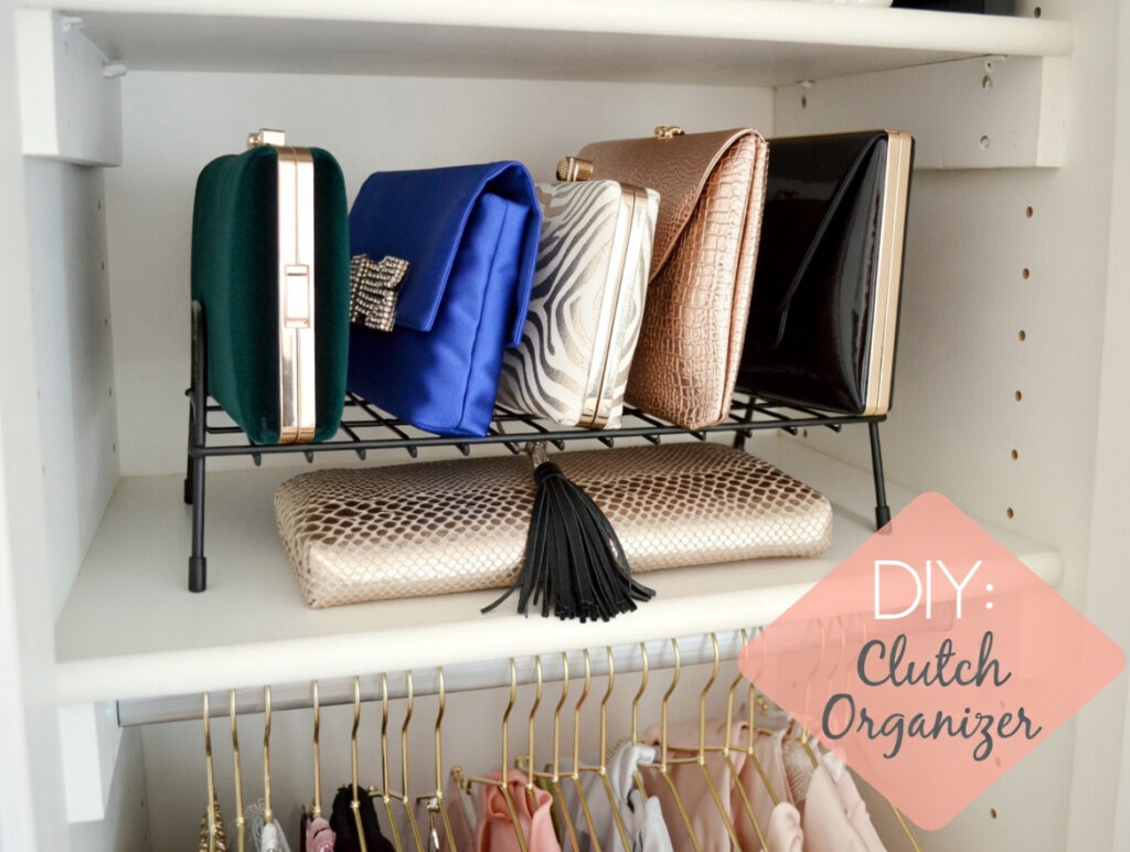 DIY Clutch Organizer