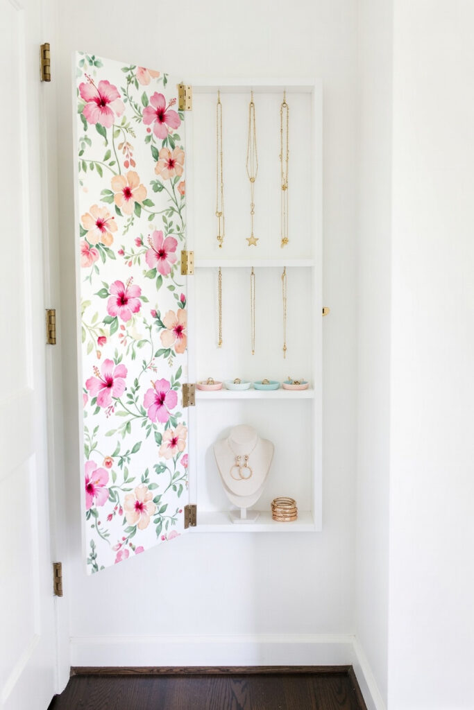  DIY Mirror and Jewelry Box