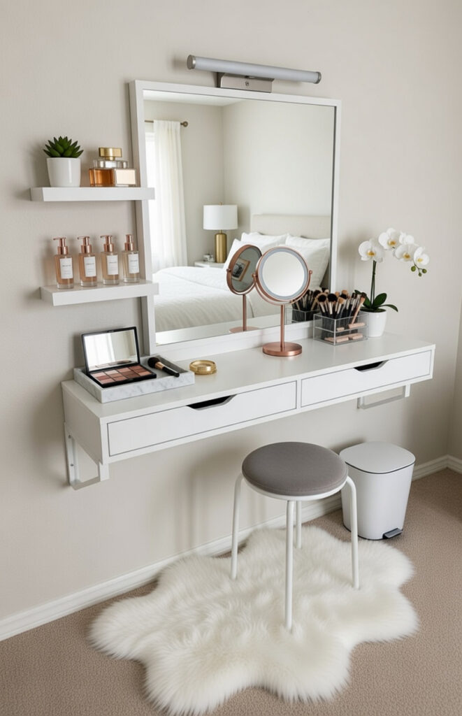 Floating Makeup Dresser