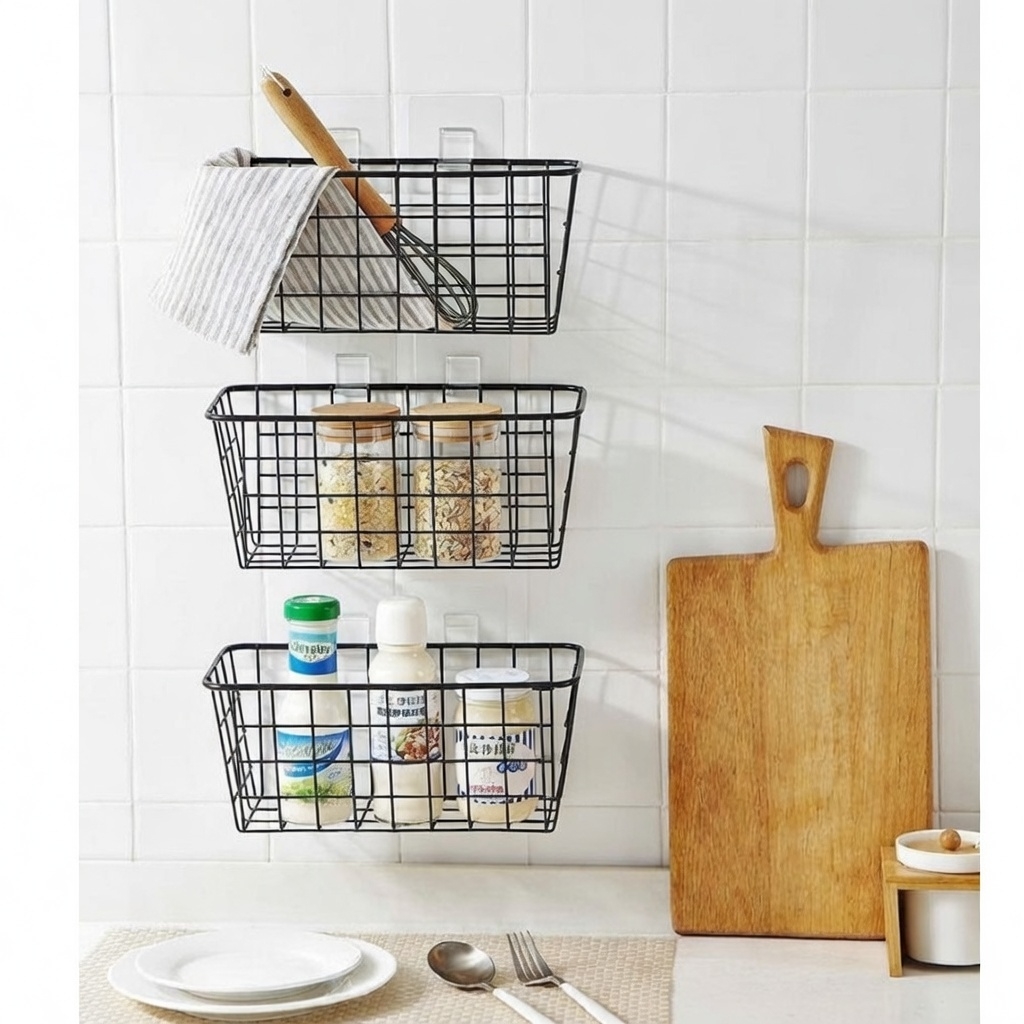 Floating Spice Racks