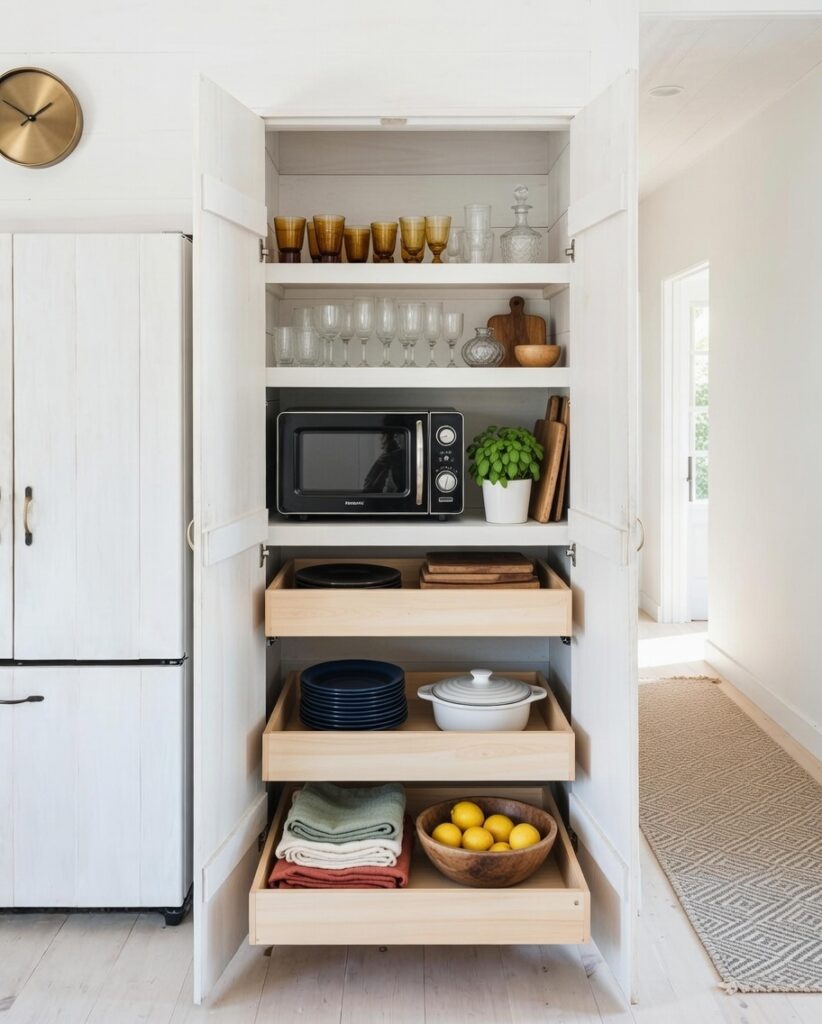 Hidden Appliance Drawers