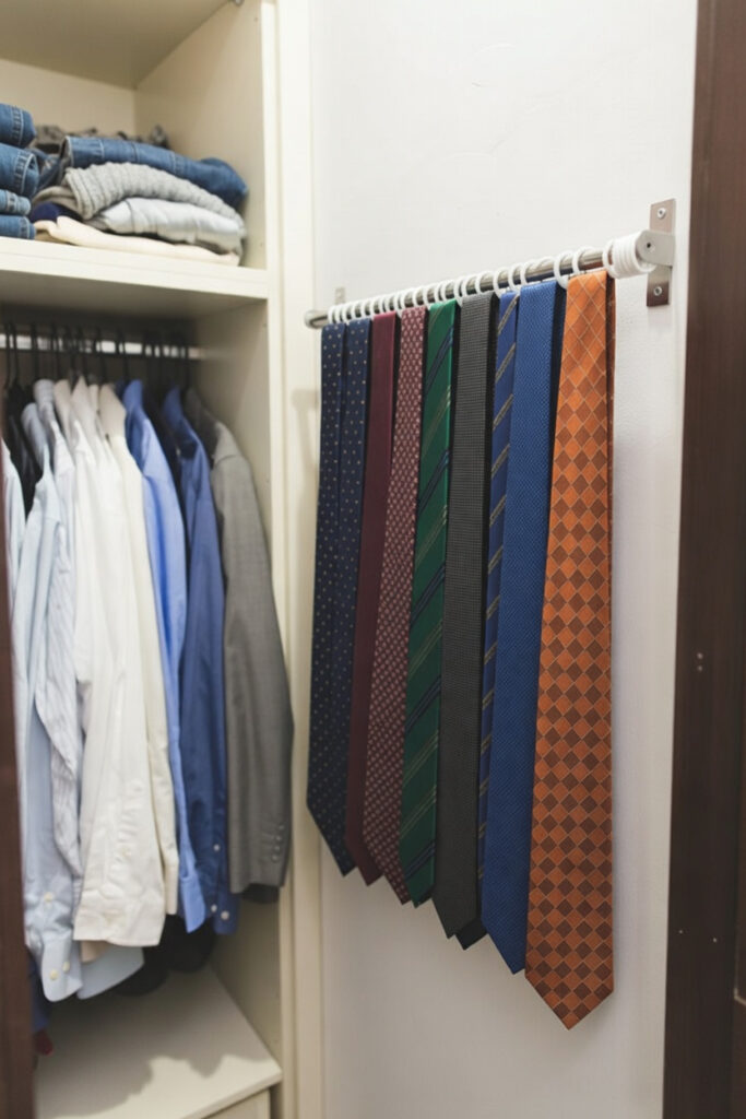 IKEA Hack Tie Organizer