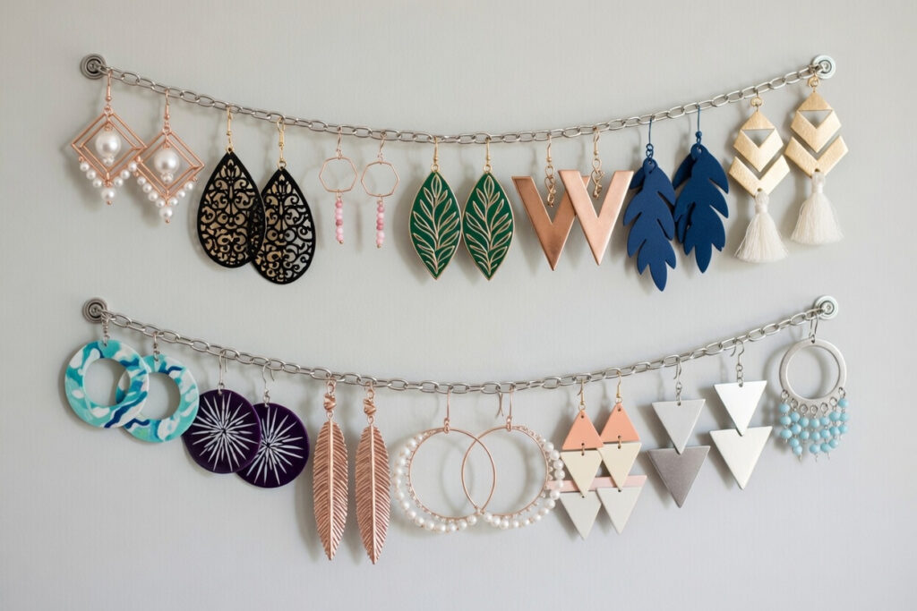 Jewelry Hook Organizer