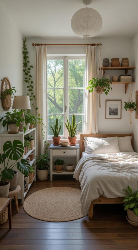 Let Natural Light and Greenery Do the Work