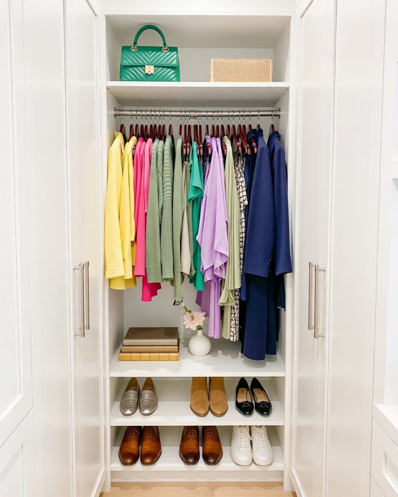Long Hanging Spaces in Closet