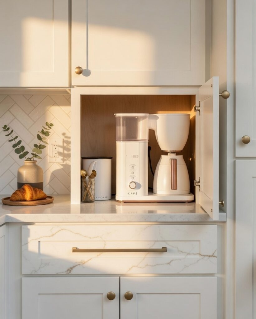 Simple Coffee Cupboard