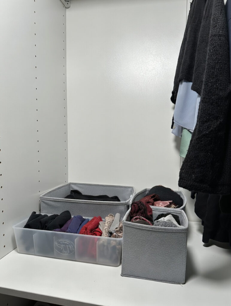 Use Foldable Storage Boxes for Underwear