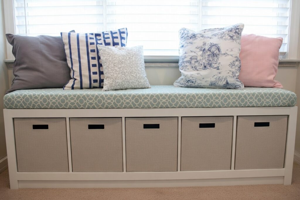 Window Bench Storage